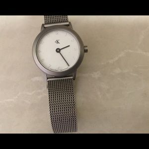 Calvin Klein watch silver